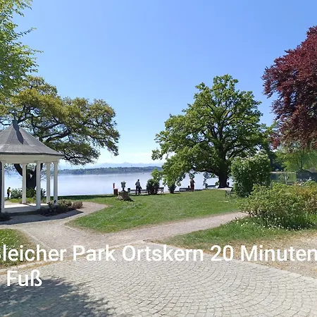 Nichtraucher-zimmer, Privatunterkunft, Mit Sonnenaufgang, Kuehlschrank, Mikrowelle, Ventilator Und Ruhiger Innenhof Obergeschoss Bei Koberstein * Tutzing